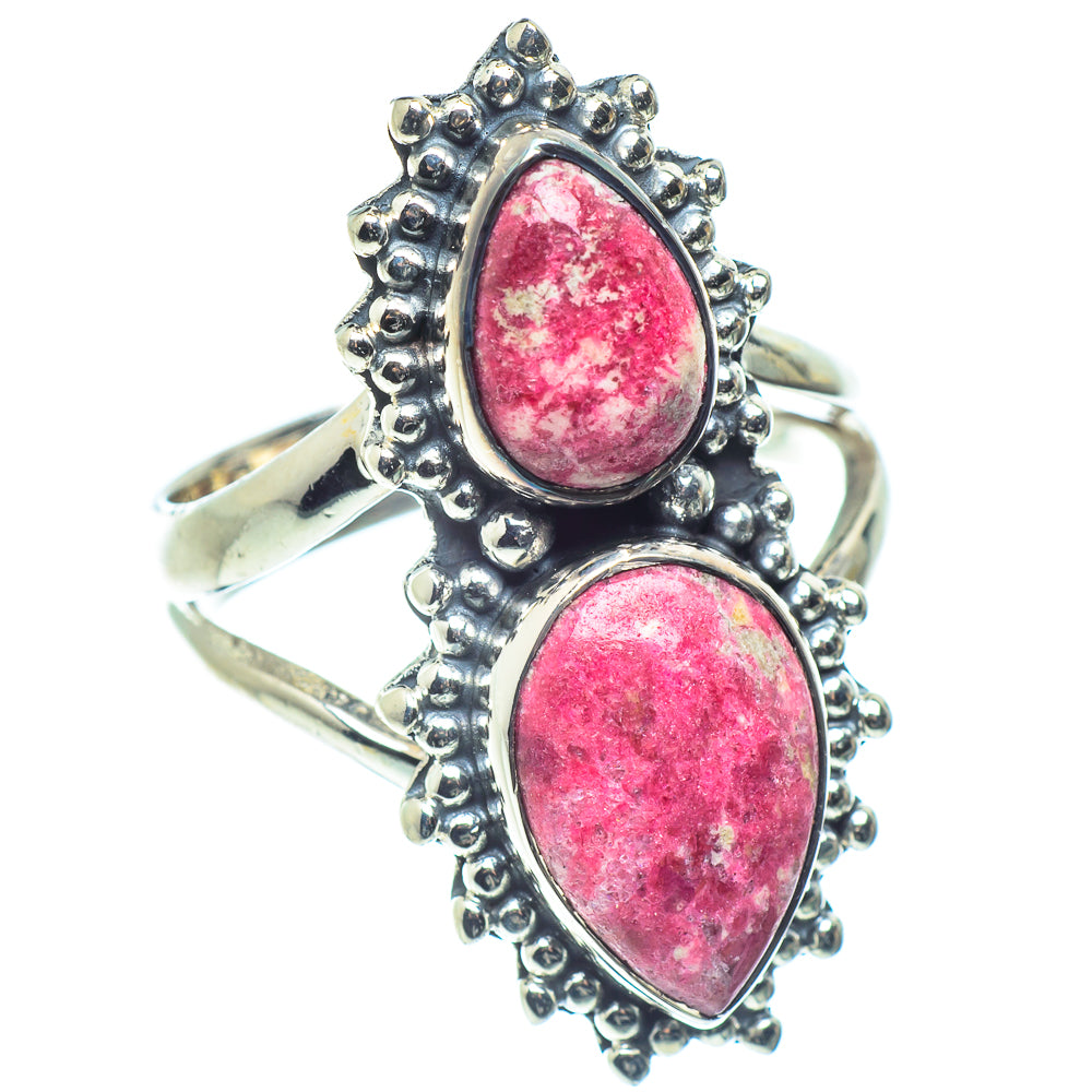 Thulite Rings handcrafted by Anasilvercos - RING59376