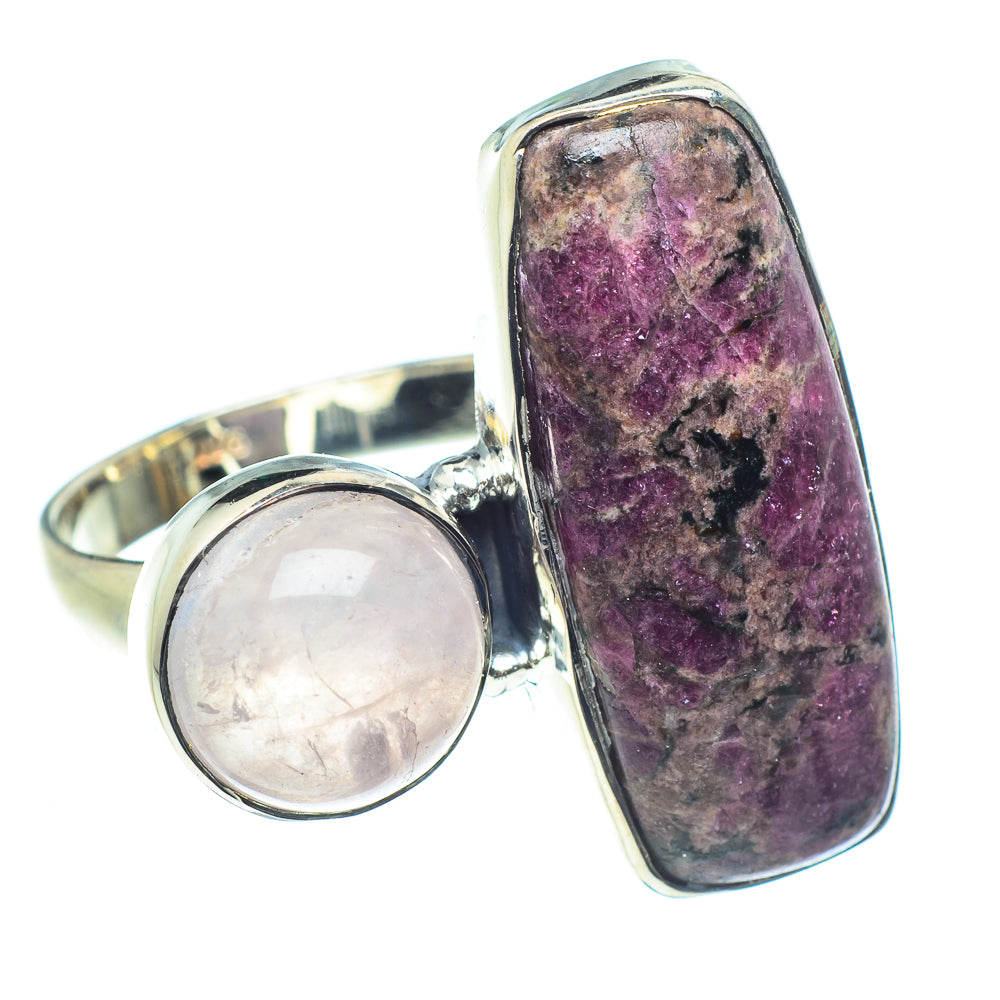 Russian Eudialyte Rings handcrafted by Anasilvercos - RING59385