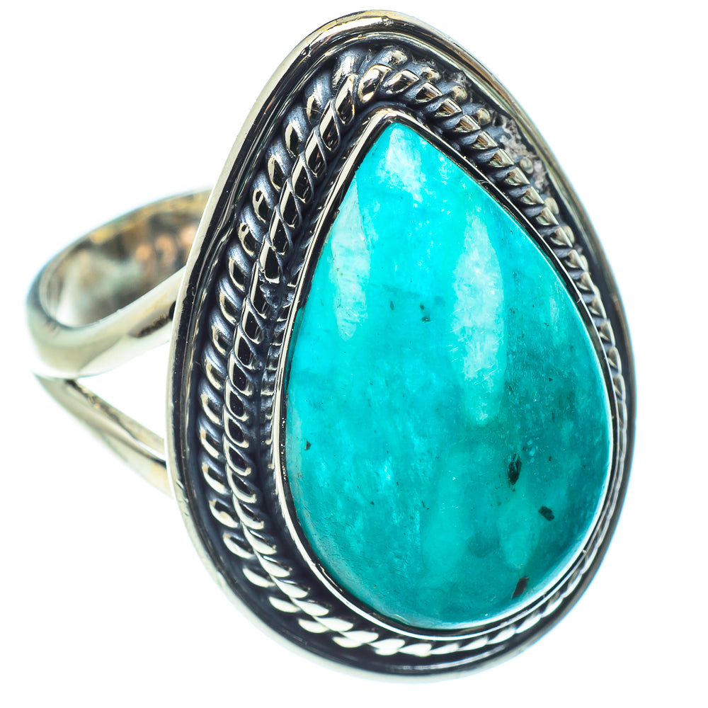 Chrysocolla Rings handcrafted by Anasilvercos - RING59398