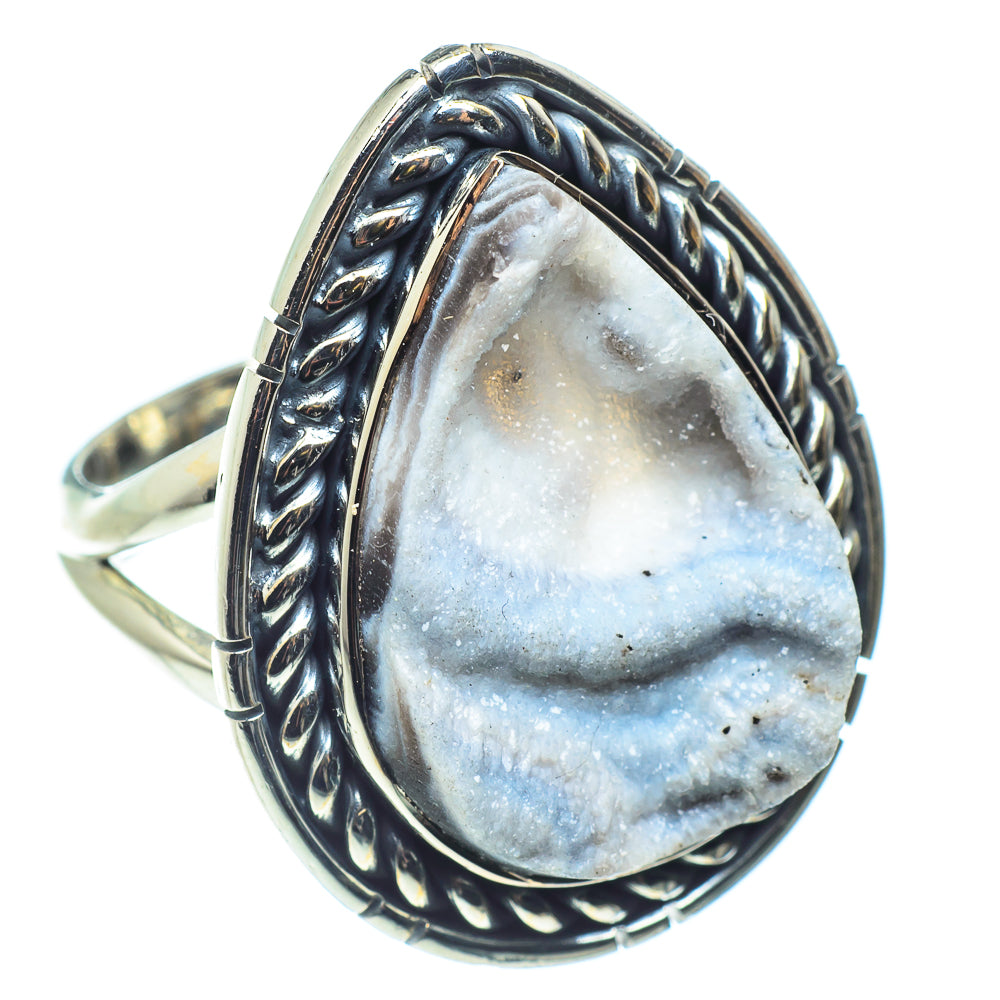 Desert Druzy Rings handcrafted by Anasilvercos - RING59409