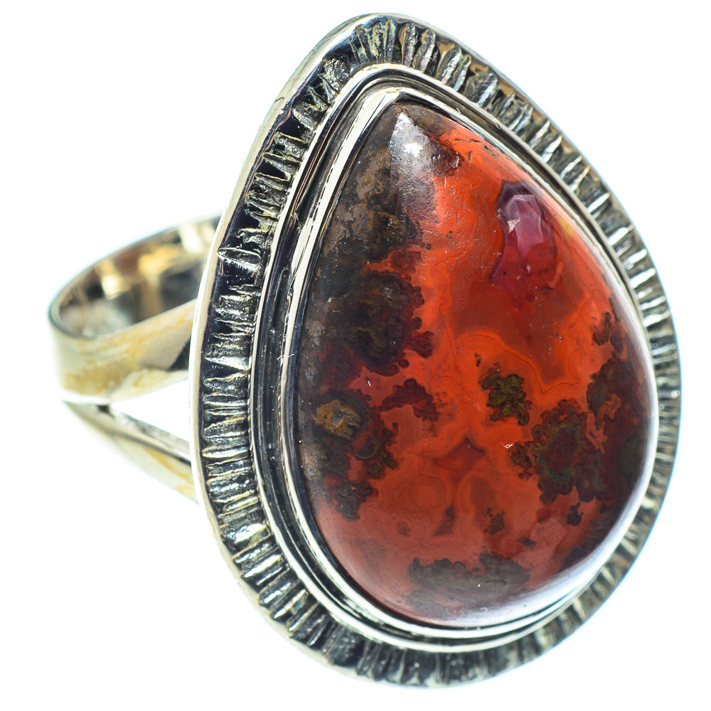 Moroccan Agate Rings handcrafted by Anasilvercos - RING59423