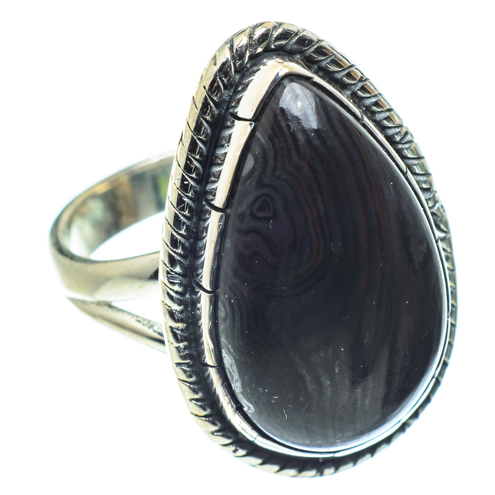 Psilomelane Rings handcrafted by Anasilvercos - RING59434 - Photo 2