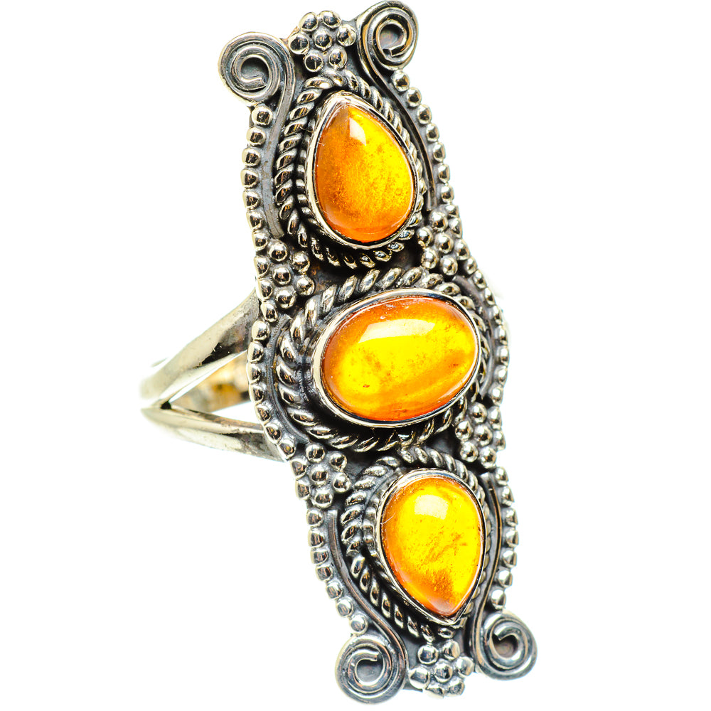 Citrine Rings handcrafted by Anasilvercos - RING59467