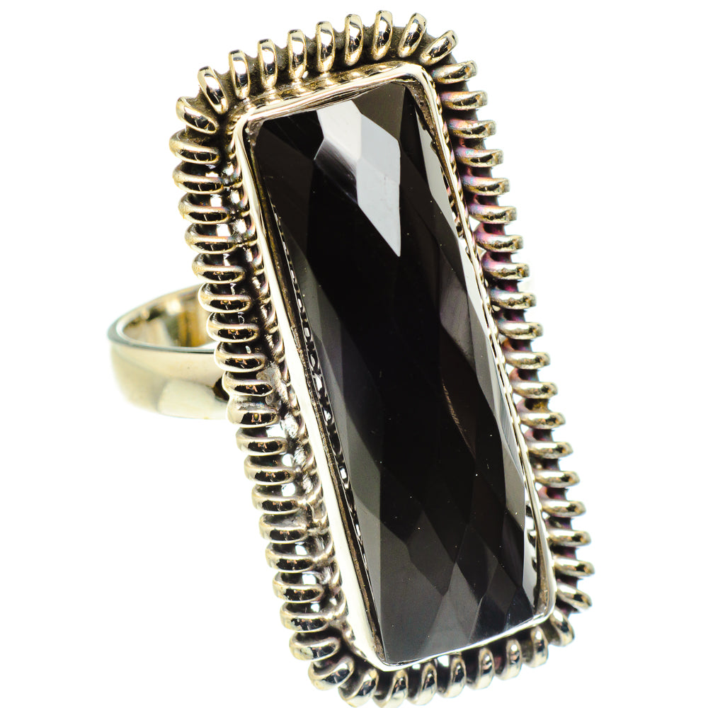 Black Onyx Rings handcrafted by Anasilvercos - RING59468
