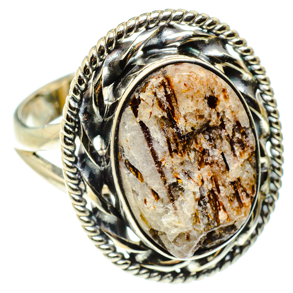 Astrophyllite Rings handcrafted by Anasilvercos - RING59470