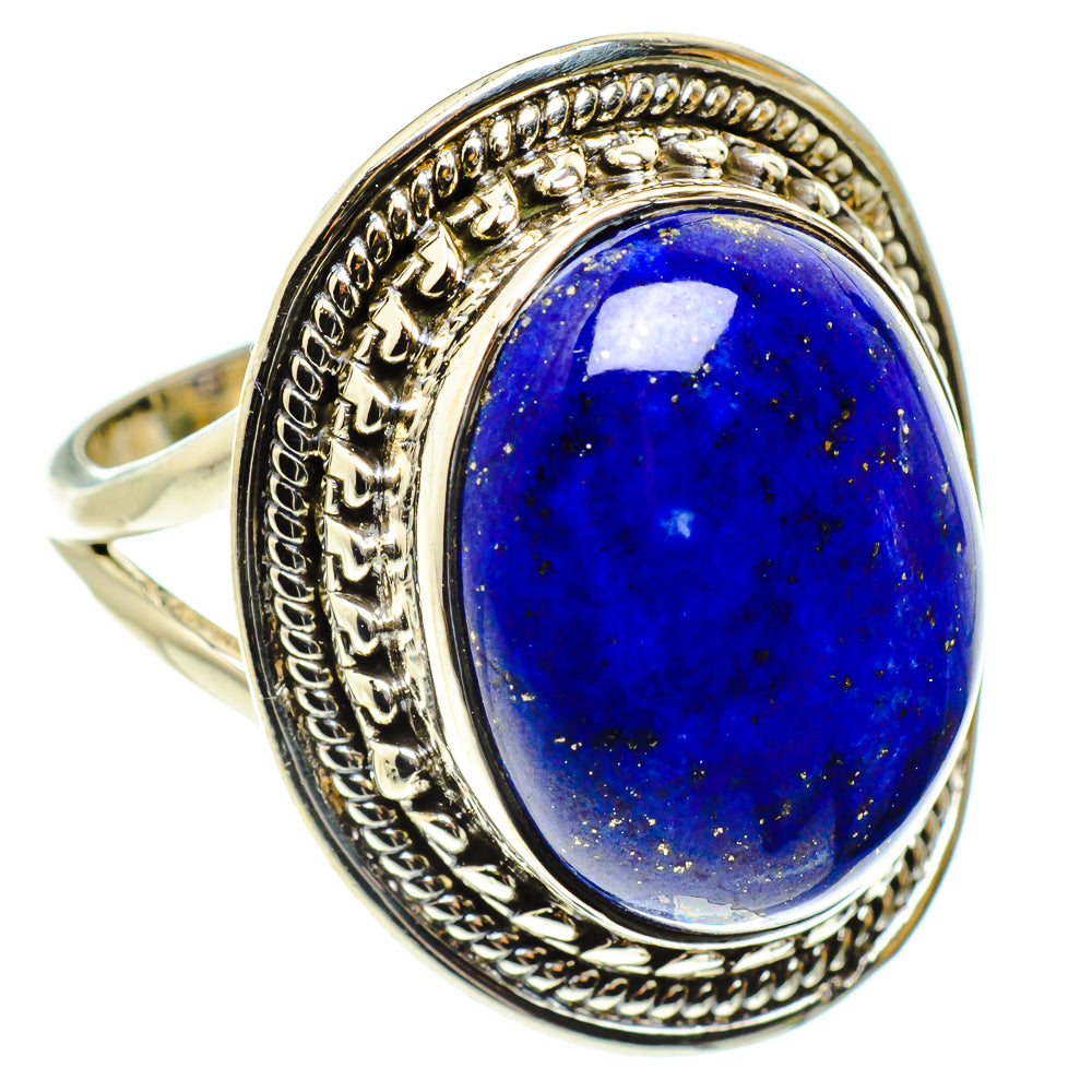 Lapis Lazuli Rings handcrafted by Anasilvercos - RING59472