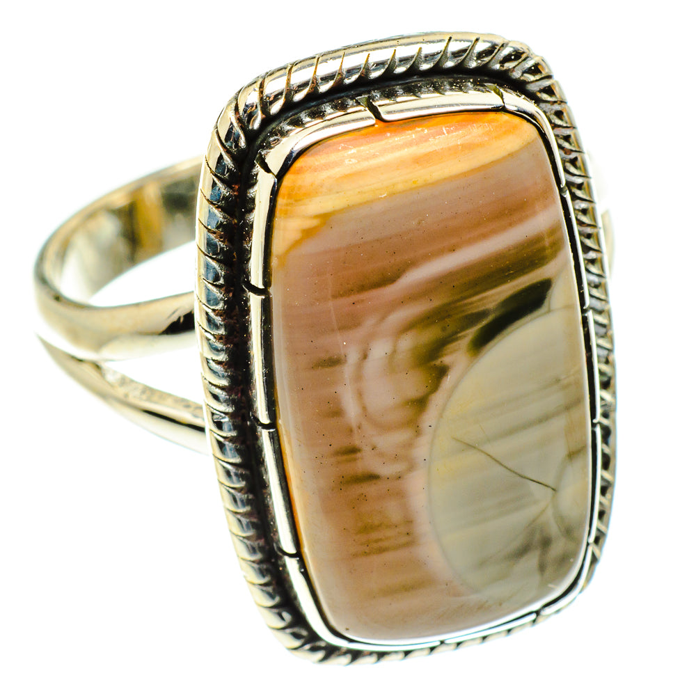 Willow Creek Jasper Rings handcrafted by Anasilvercos - RING59490