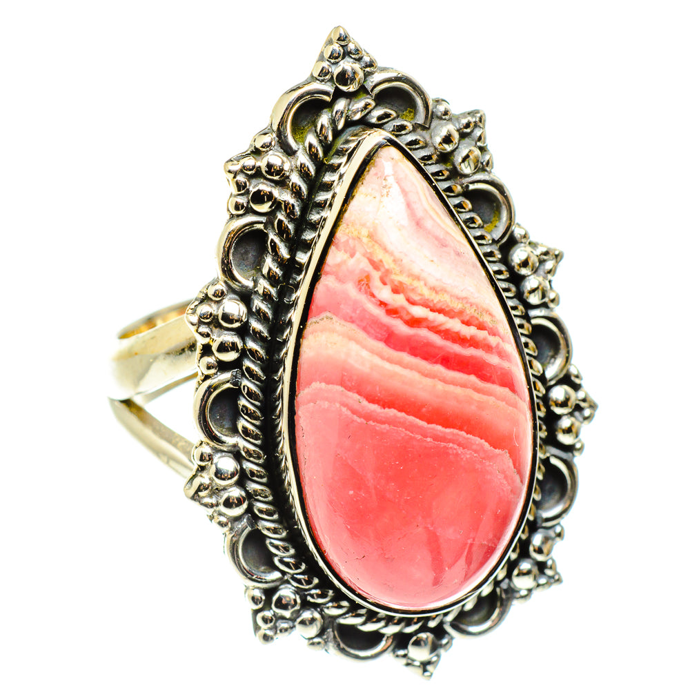 Rhodochrosite Rings handcrafted by Anasilvercos - RING59492