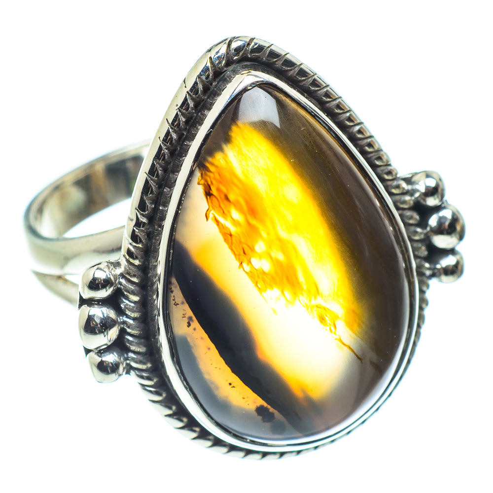 Montana Agate Rings handcrafted by Anasilvercos - RING59513