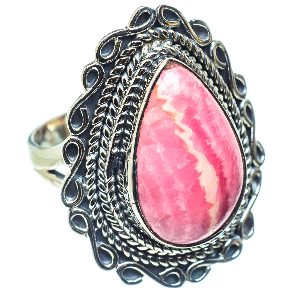 Rhodochrosite Rings handcrafted by Anasilvercos - RING59516
