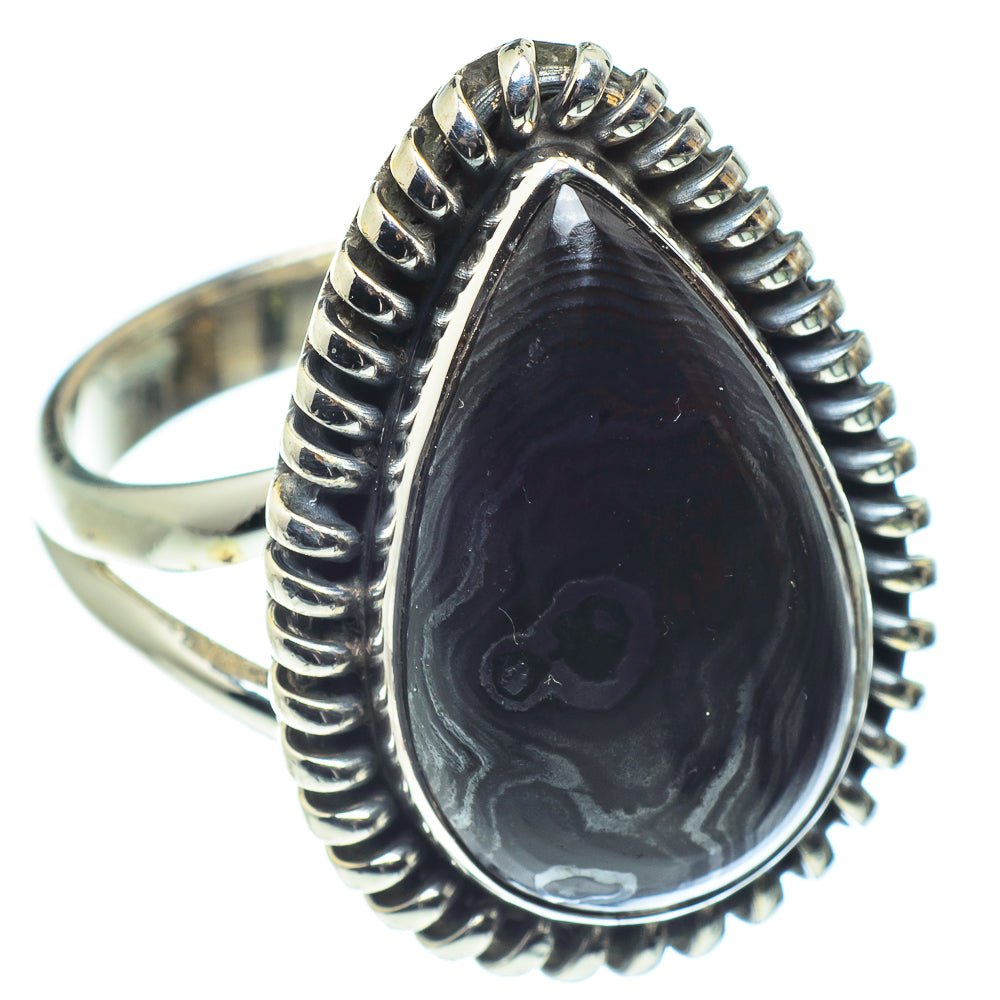 Psilomelane Rings handcrafted by Anasilvercos - RING59531
