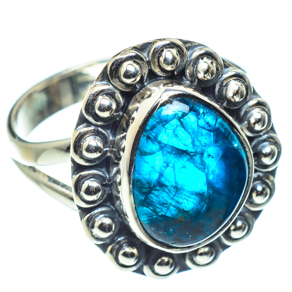 Apatite Rings handcrafted by Anasilvercos - RING59536