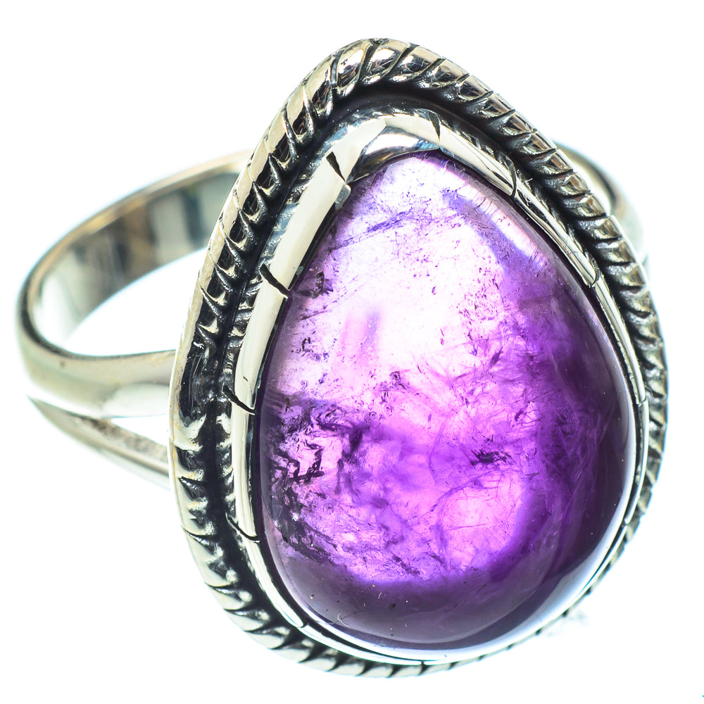 Amethyst Rings handcrafted by Anasilvercos - RING59546