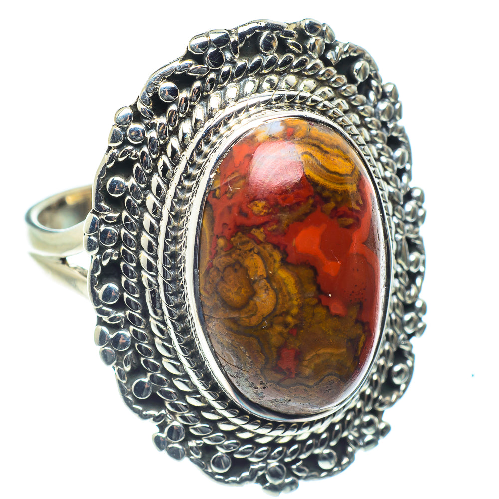 Moroccan Agate Rings handcrafted by Anasilvercos - RING59574