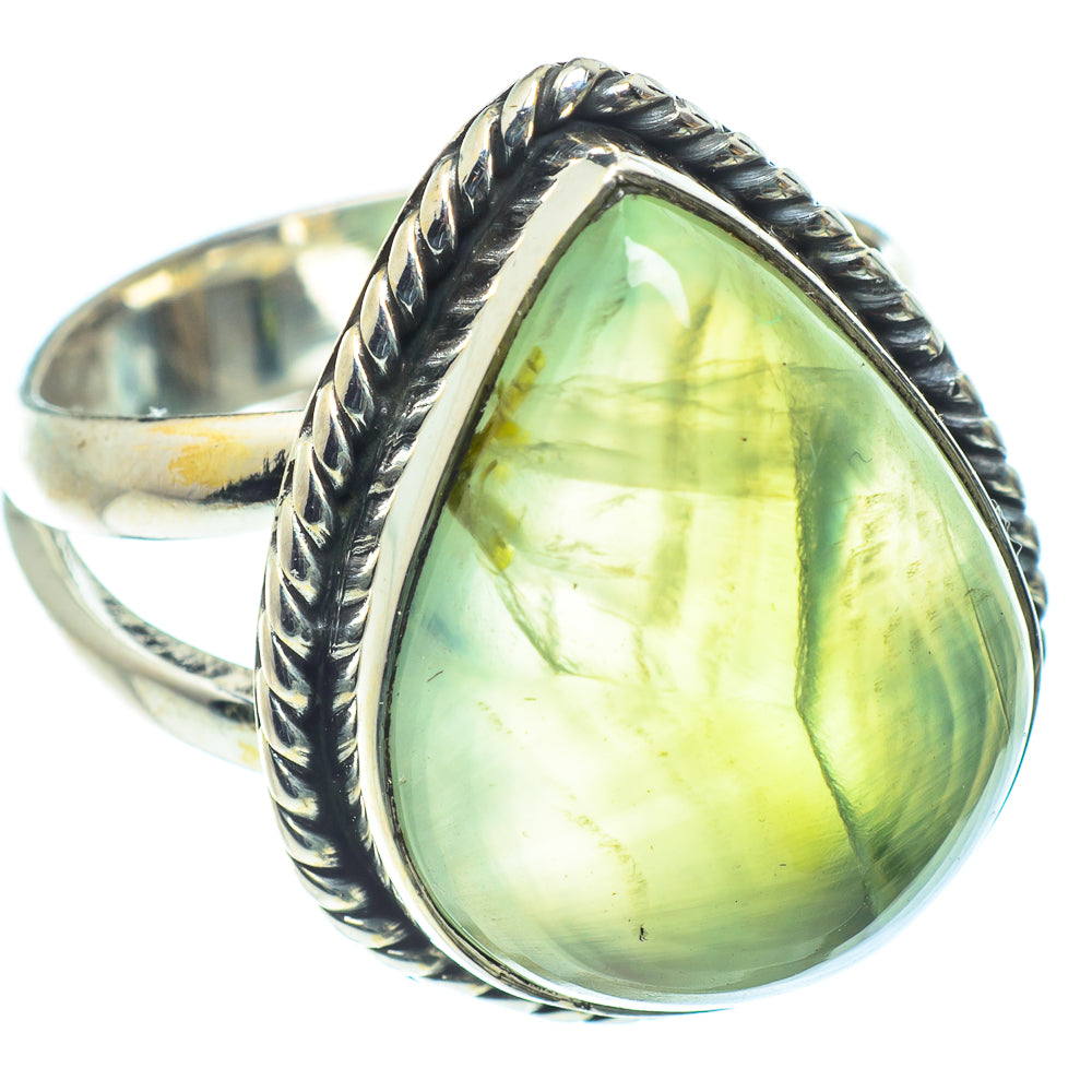 Prehnite Rings handcrafted by Anasilvercos - RING59585