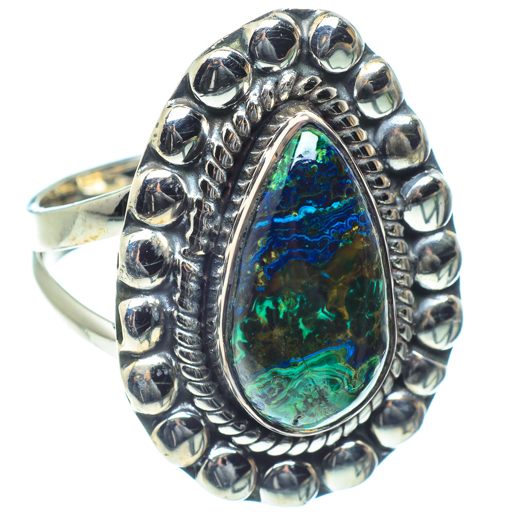 Azurite Rings handcrafted by Anasilvercos - RING59587