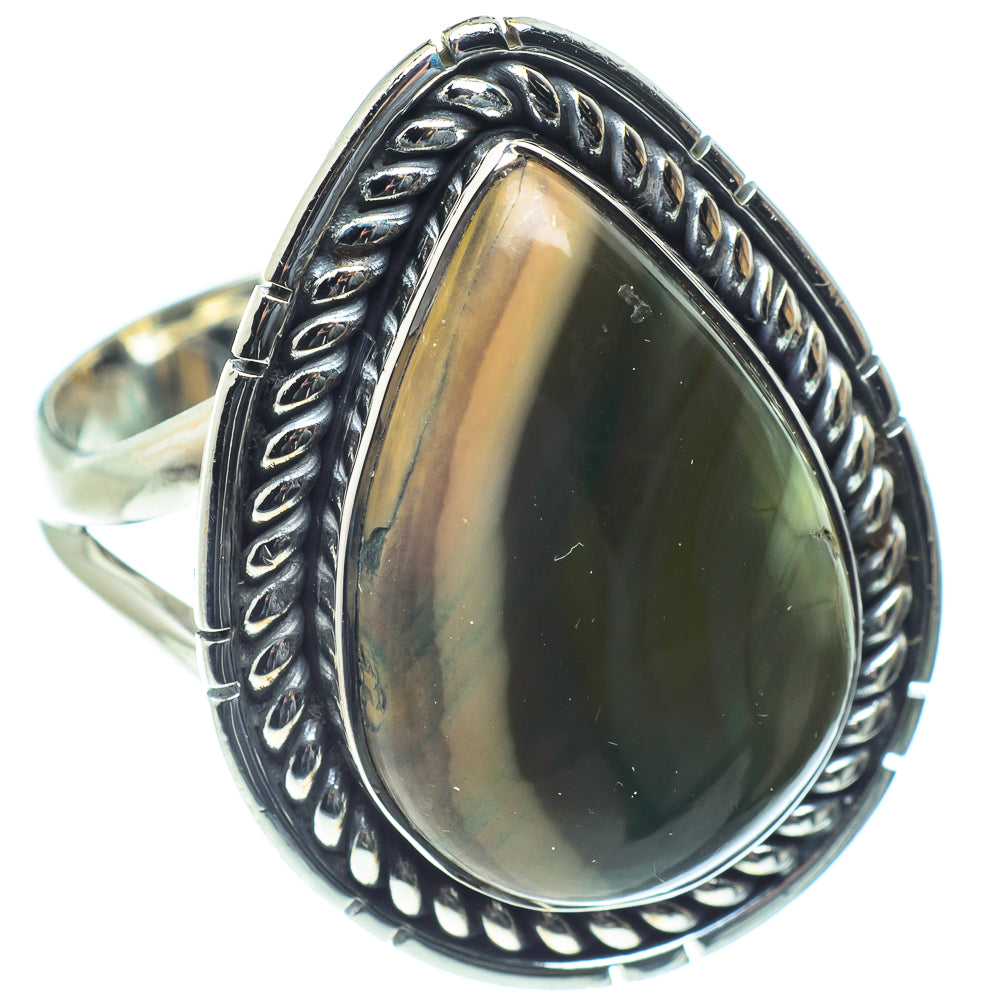 Willow Creek Jasper Rings handcrafted by Anasilvercos - RING59591