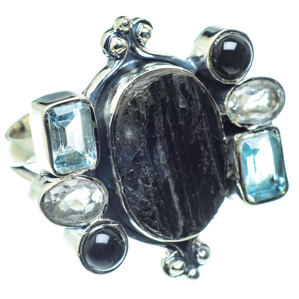 Tektite Rings handcrafted by Anasilvercos - RING59596