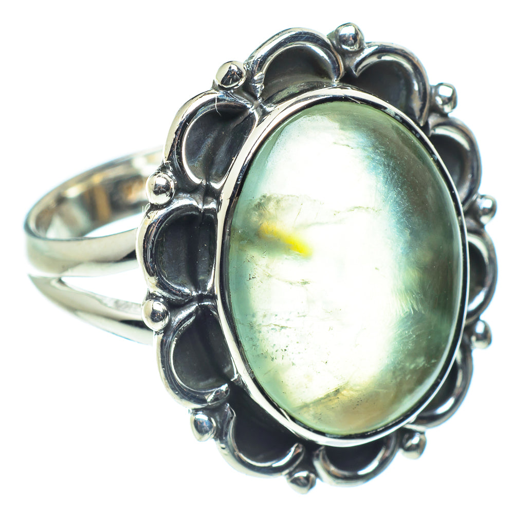 Prehnite Rings handcrafted by Anasilvercos - RING59623