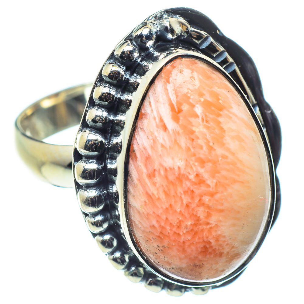 Scolecite Rings handcrafted by Anasilvercos - RING59631