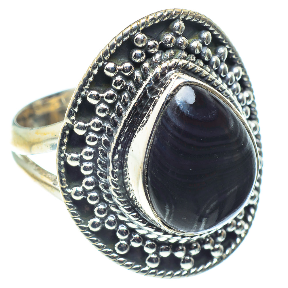 Psilomelane Rings handcrafted by Anasilvercos - RING59650