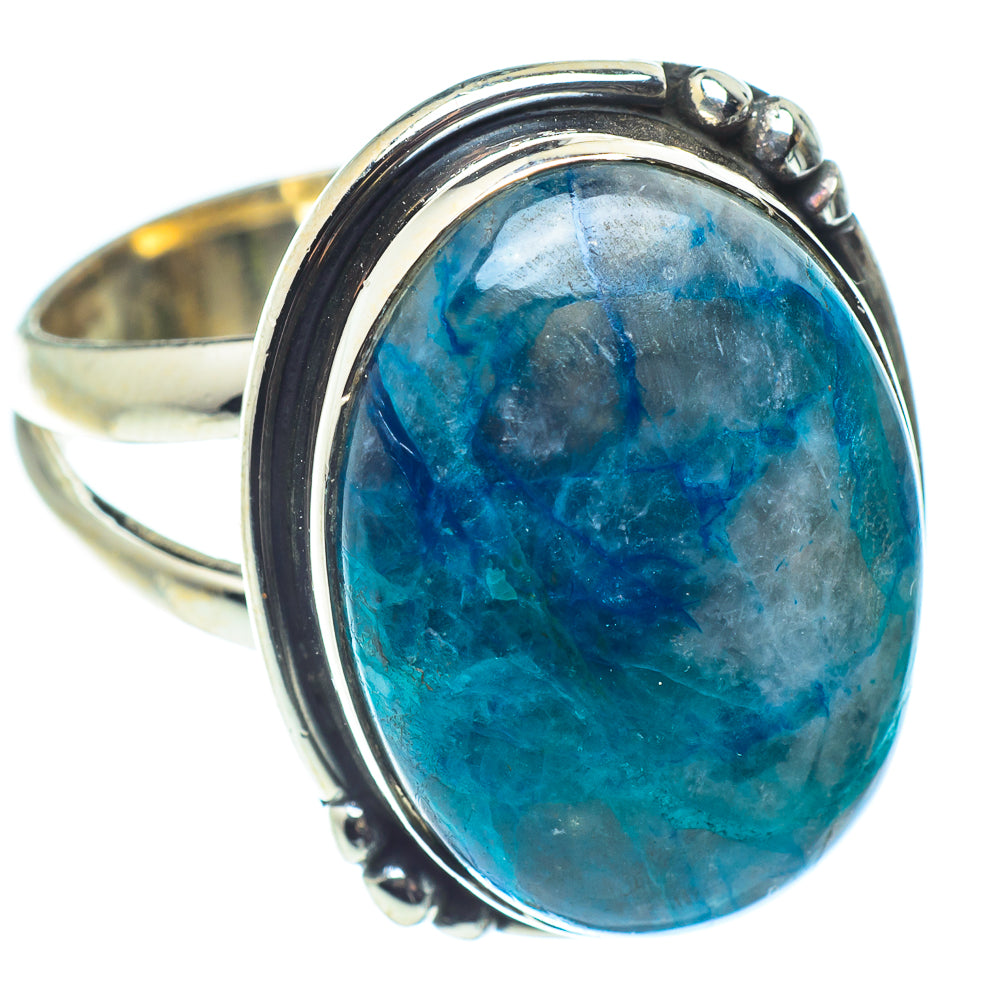 Apatite Rings handcrafted by Anasilvercos - RING59654