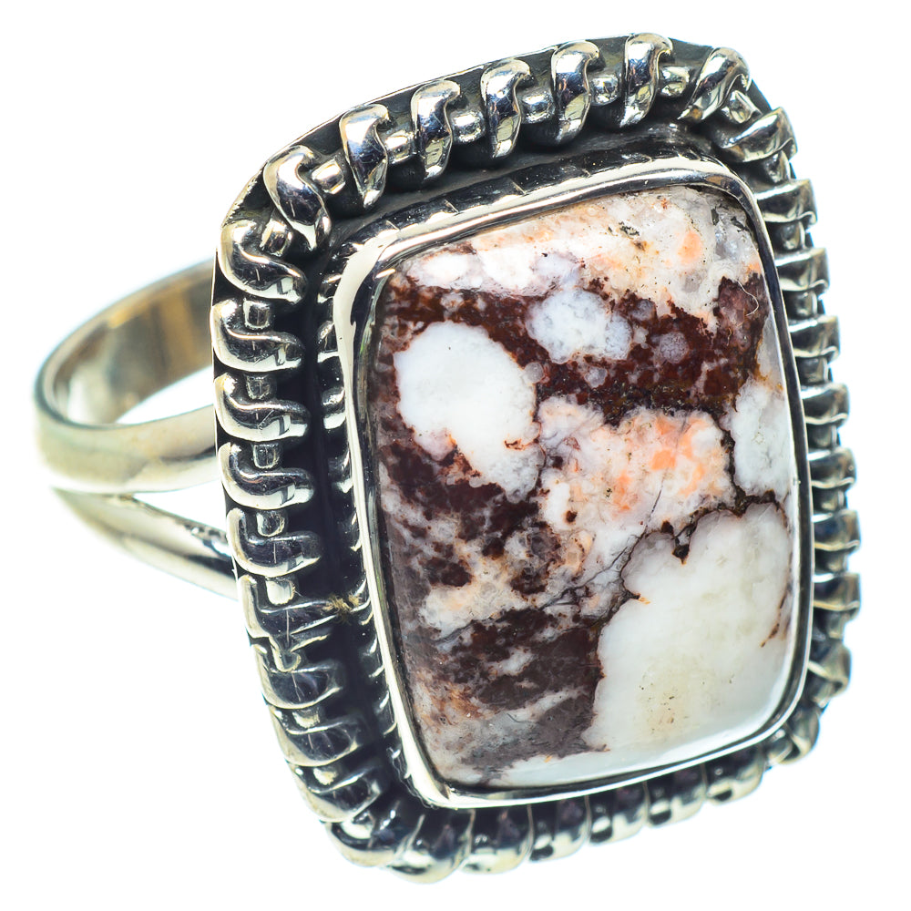Peanut Wood Jasper Rings handcrafted by Anasilvercos - RING59657