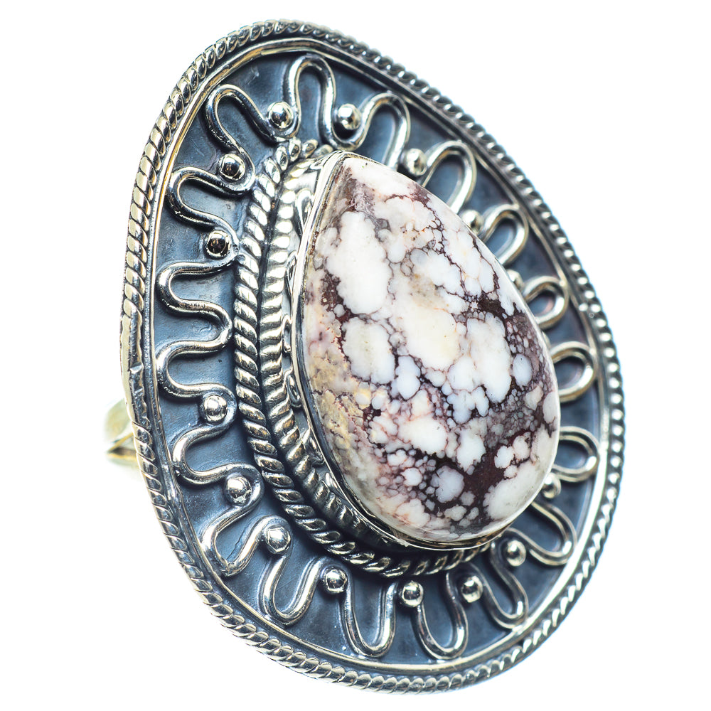 Howlite Rings handcrafted by Anasilvercos - RING59658