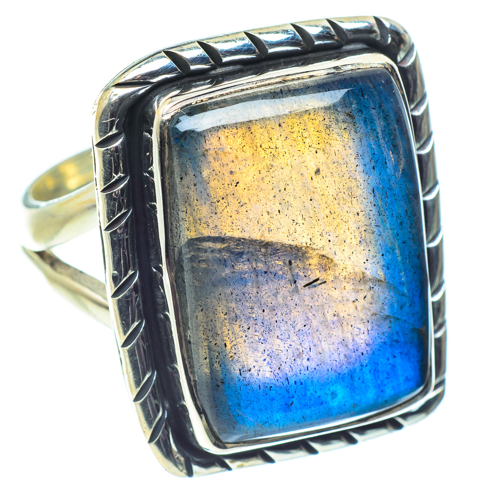 Labradorite Rings handcrafted by Anasilvercos - RING59680