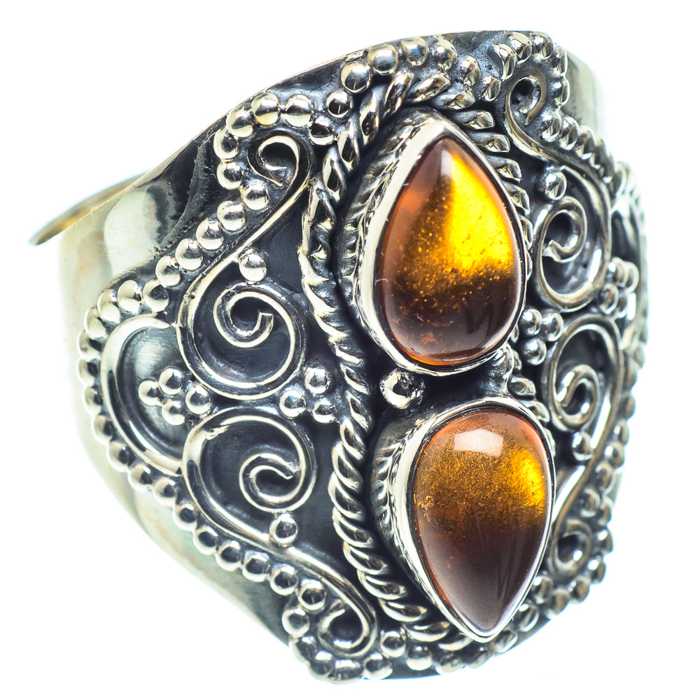 Citrine Rings handcrafted by Anasilvercos - RING59686