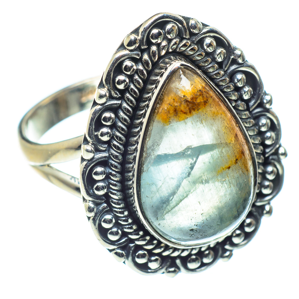 Green Fluorite Rings handcrafted by Anasilvercos - RING59692