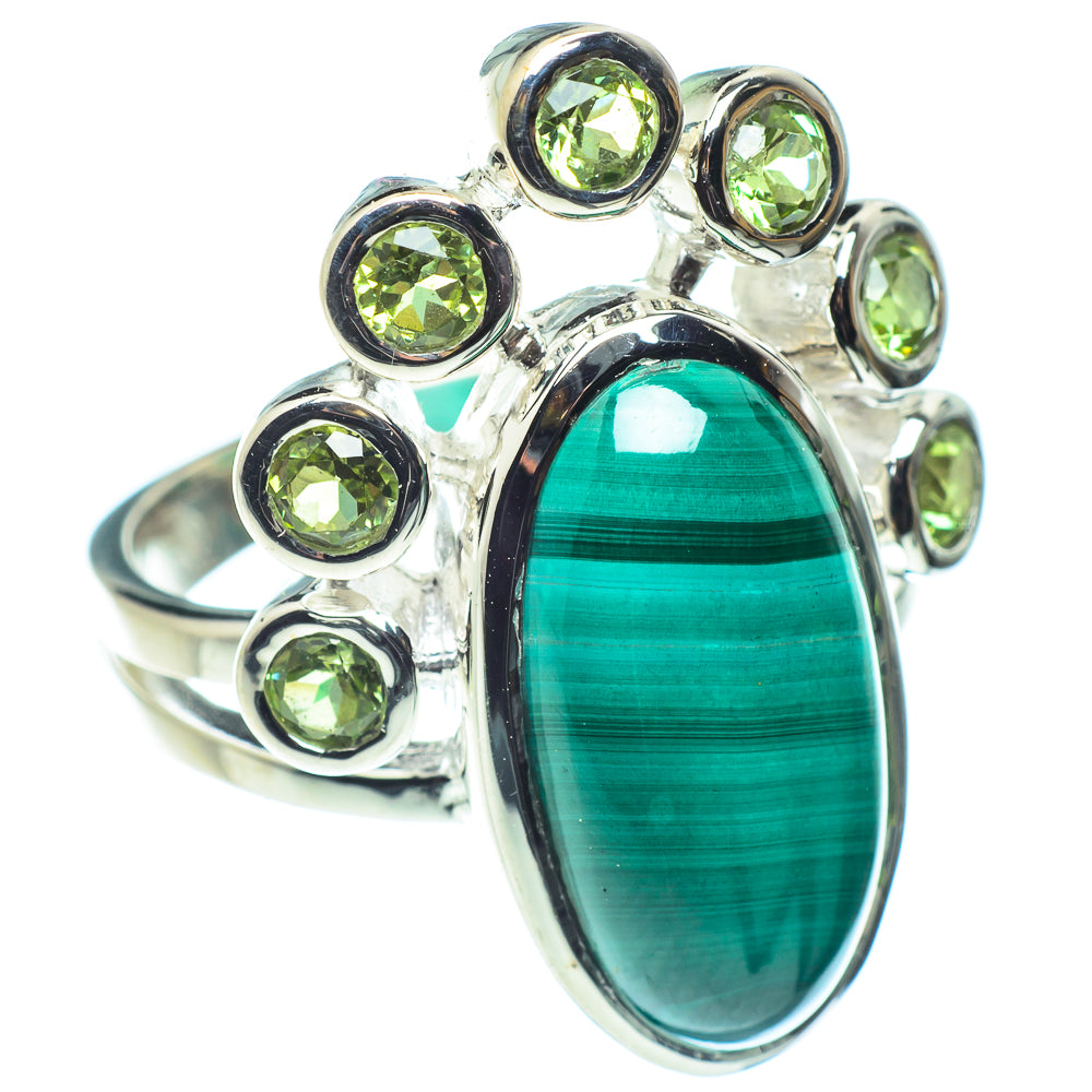 Malachite Rings handcrafted by Anasilvercos - RING59695