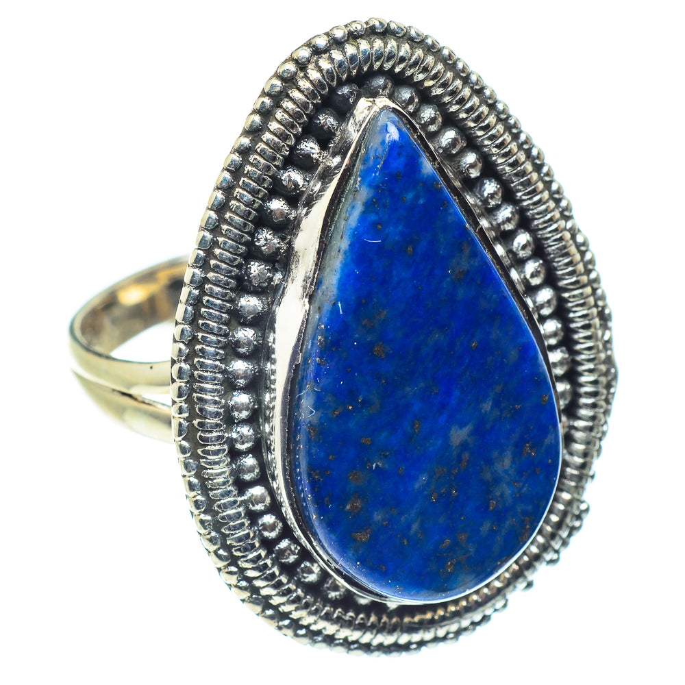 Lapis Lazuli Rings handcrafted by Anasilvercos - RING59700