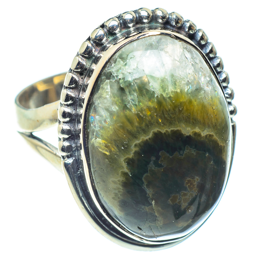 Ocean Jasper Rings handcrafted by Anasilvercos - RING59702