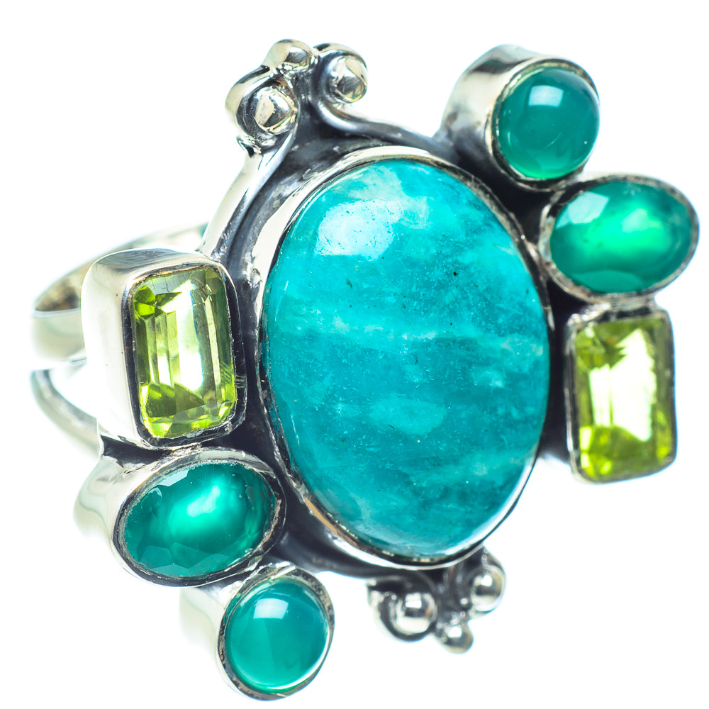 Amazonite Rings handcrafted by Anasilvercos - RING59709