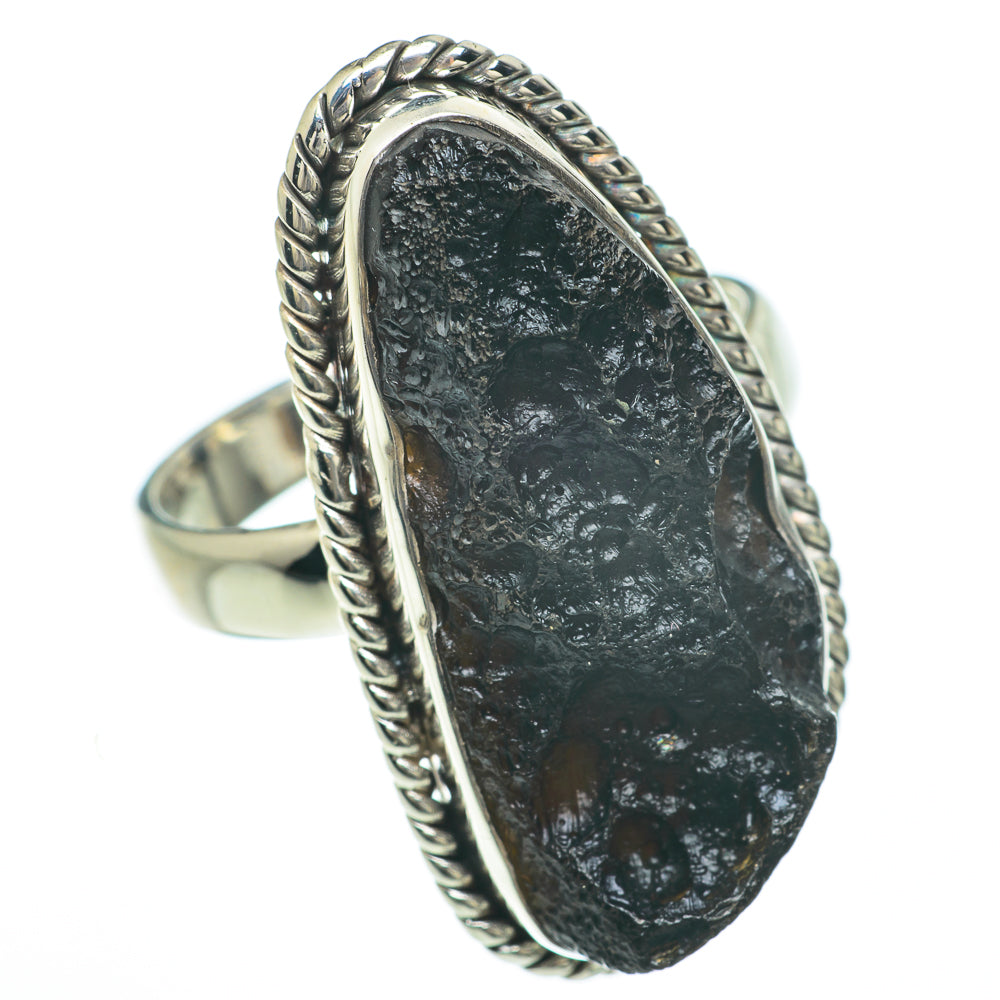 Tektite Rings handcrafted by Anasilvercos - RING59755