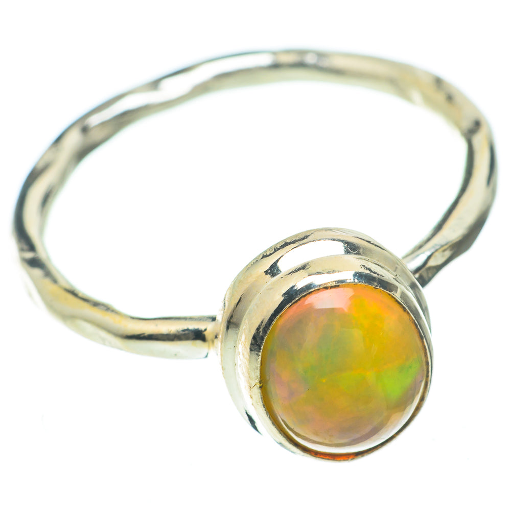 Ethiopian Opal Rings handcrafted by Anasilvercos - RING59760