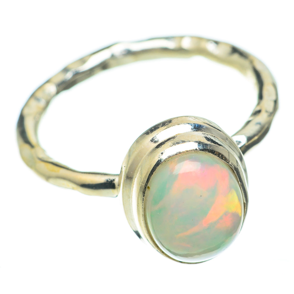 Ethiopian Opal Rings handcrafted by Anasilvercos - RING59761