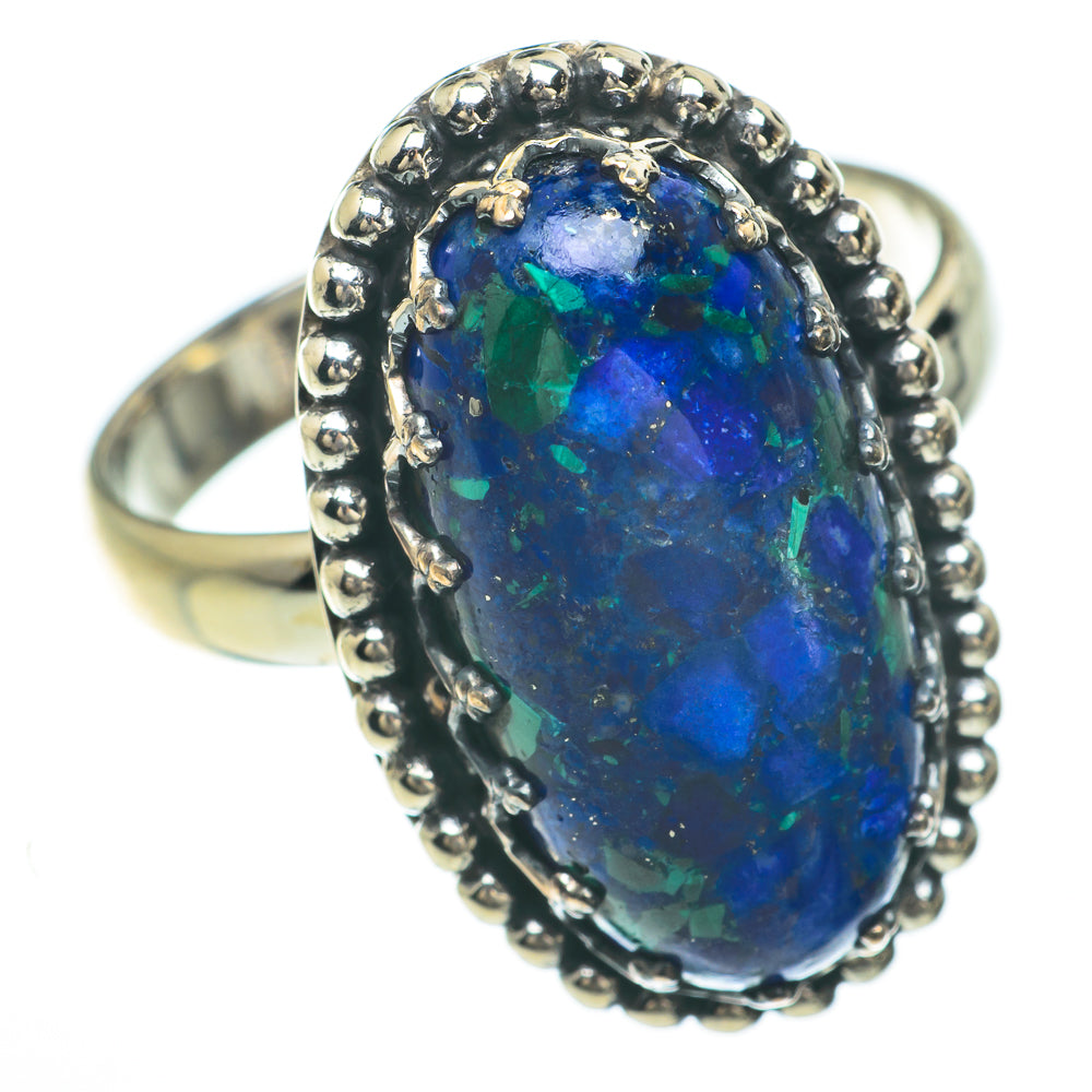 Azurite Rings handcrafted by Anasilvercos - RING59767