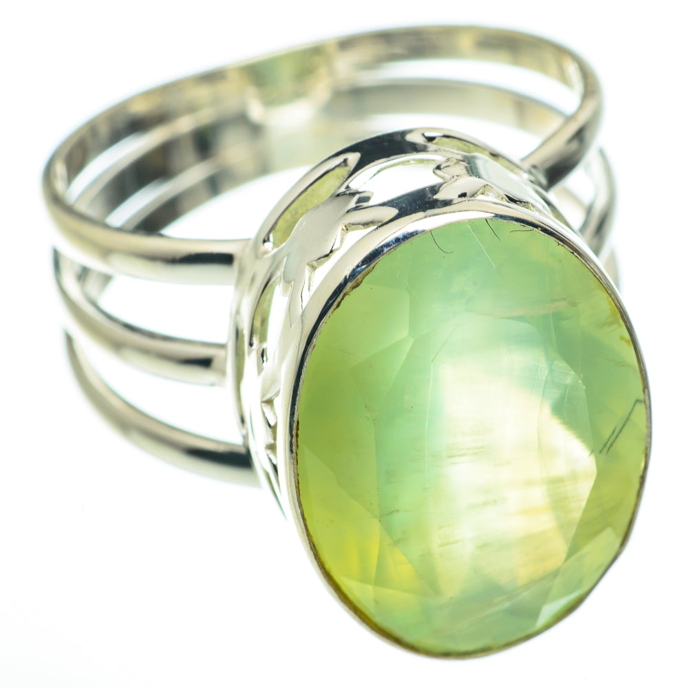 Prehnite Rings handcrafted by Anasilvercos - RING59771