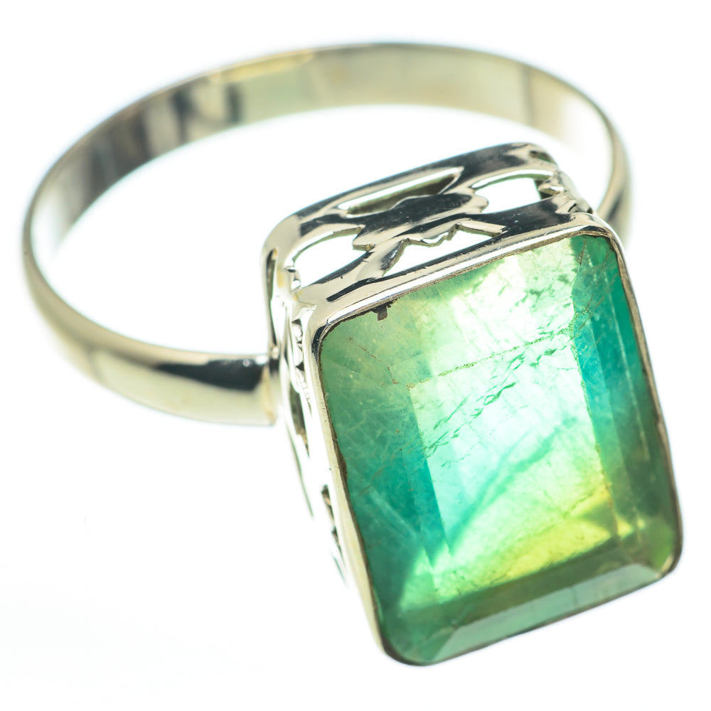 Chrysoprase Rings handcrafted by Anasilvercos - RING59772