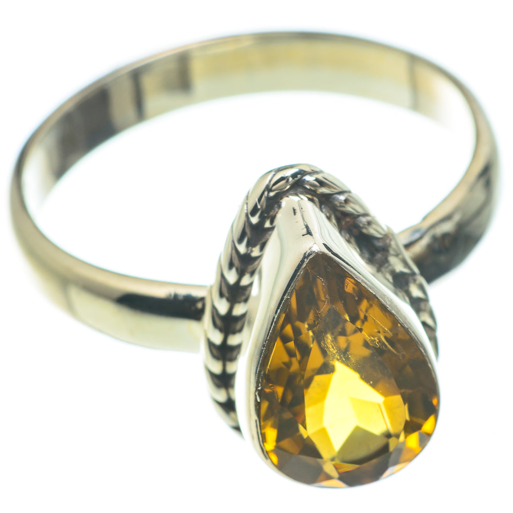 Citrine Rings handcrafted by Anasilvercos - RING59778
