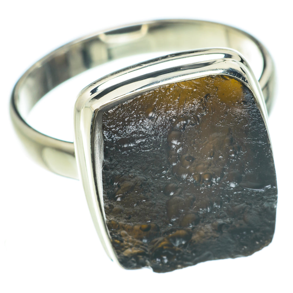 Tektite Rings handcrafted by Anasilvercos - RING59792