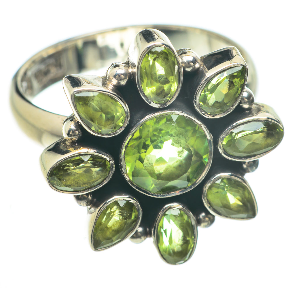 Peridot Rings handcrafted by Anasilvercos - RING59806