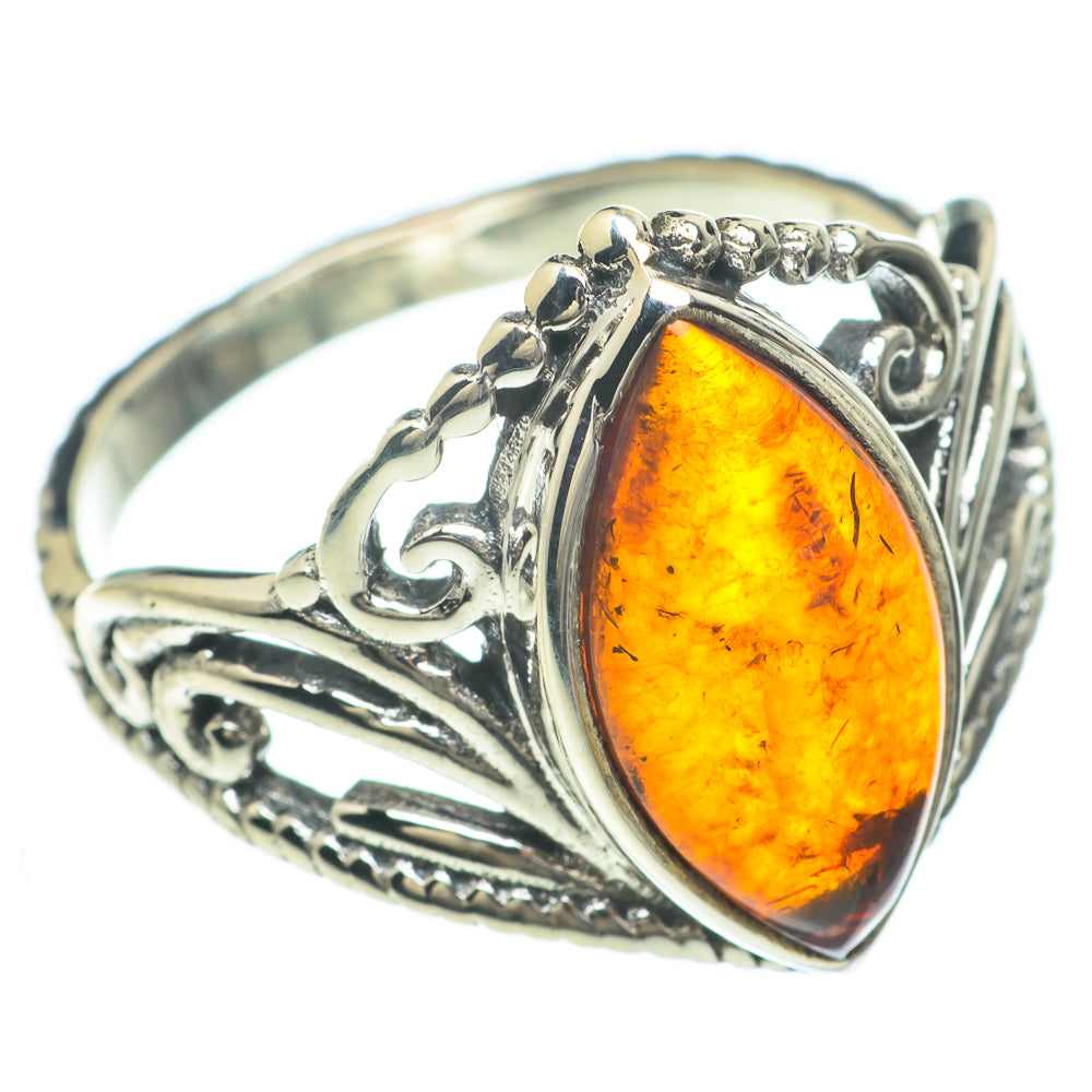 Baltic Amber Rings handcrafted by Anasilvercos - RING59817
