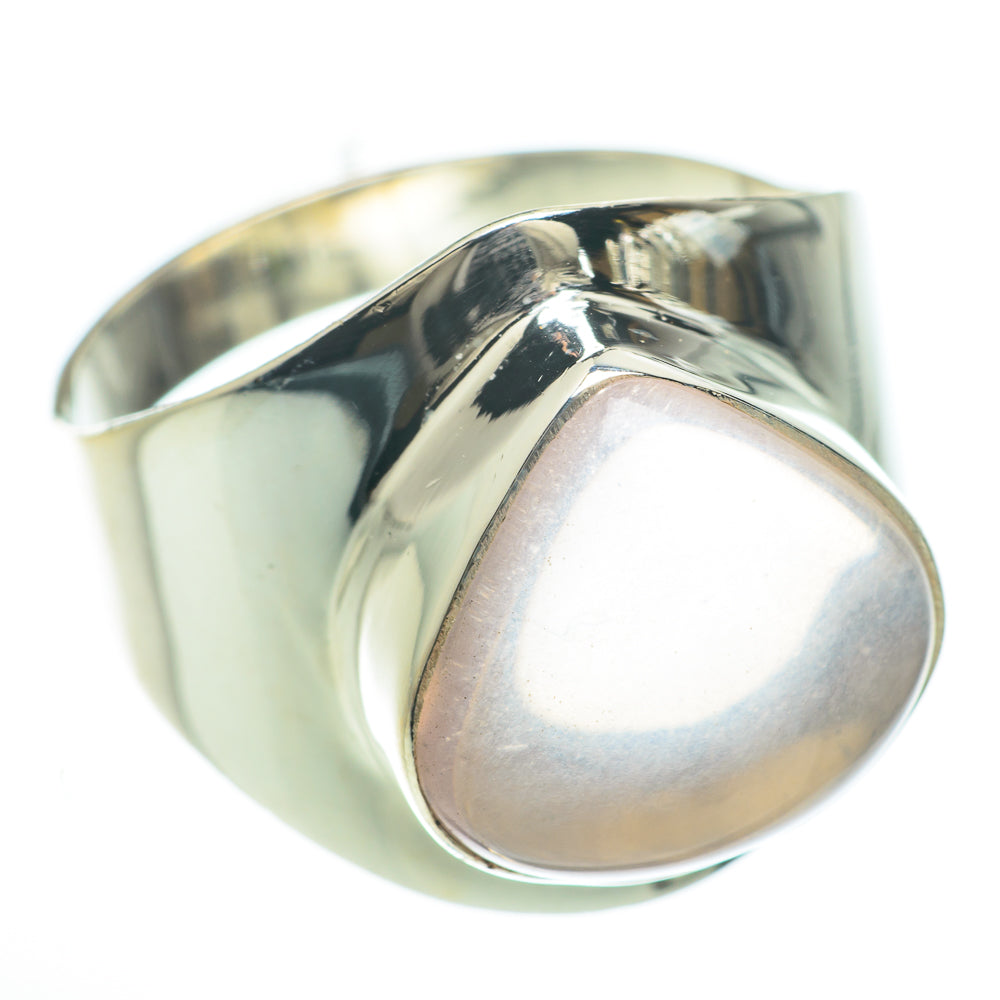 Rose Quartz Rings handcrafted by Anasilvercos - RING59820