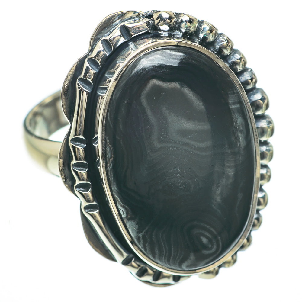 Psilomelane Rings handcrafted by Anasilvercos - RING59827