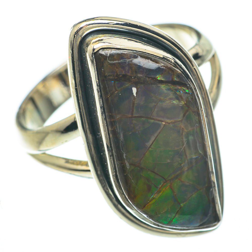 Ammolite Rings handcrafted by Anasilvercos - RING59830