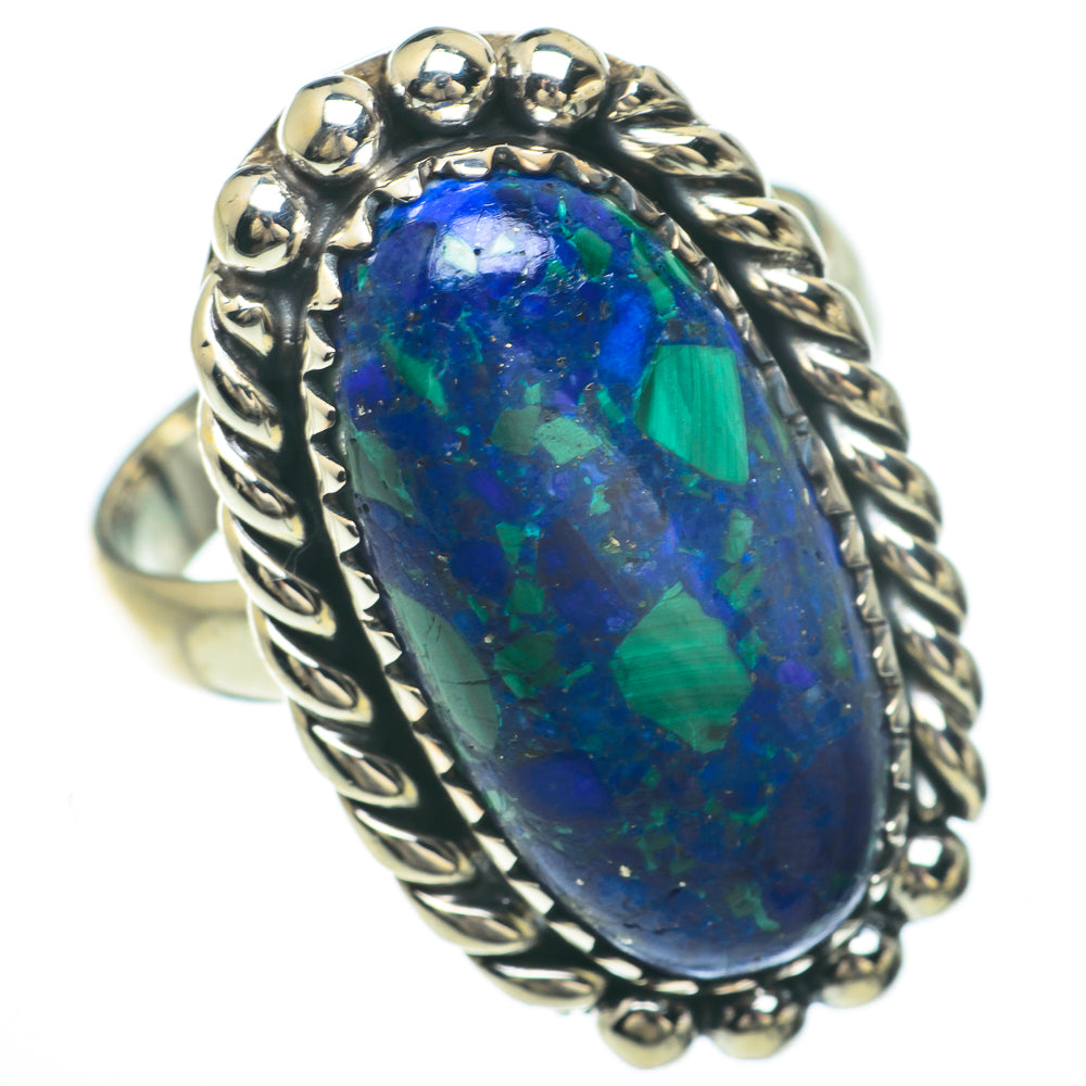 Azurite Rings handcrafted by Anasilvercos - RING59839