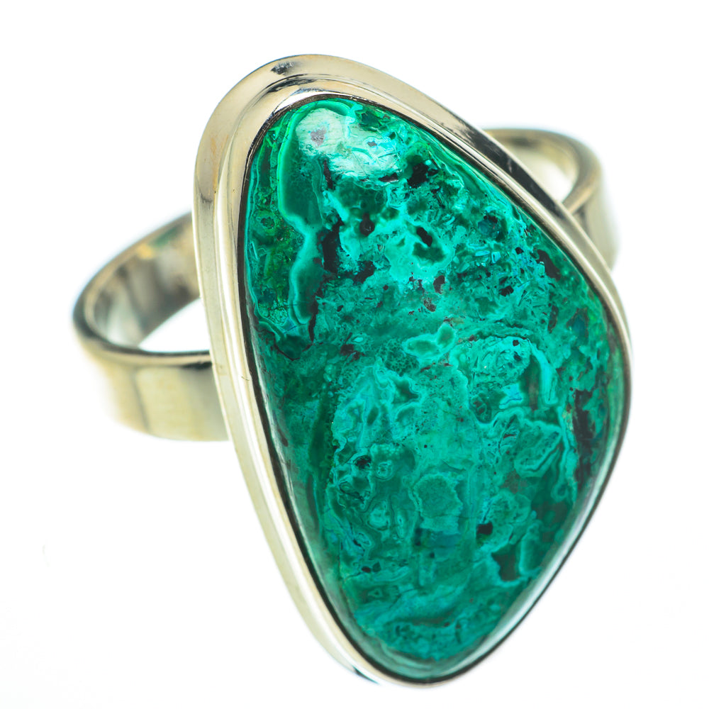 Chrysocolla Rings handcrafted by Anasilvercos - RING59845